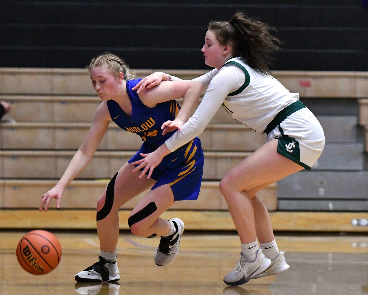 Barlow Jesuit girls basketball Taylor Balkom 40